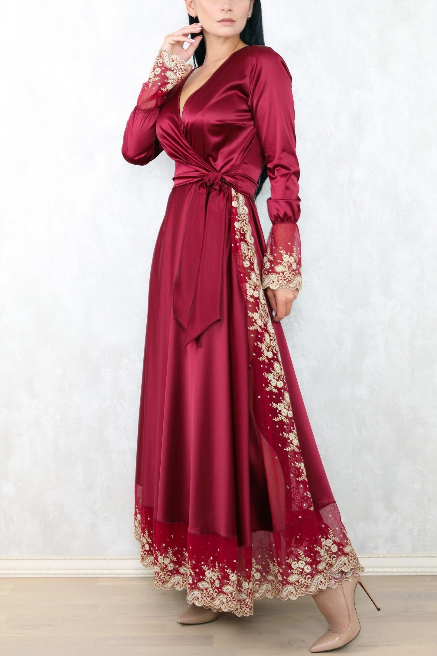 CASABLANCA - BORDO - DRESS
