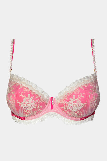 PUSH-UP BRA - ANDREA - PINK/MILK