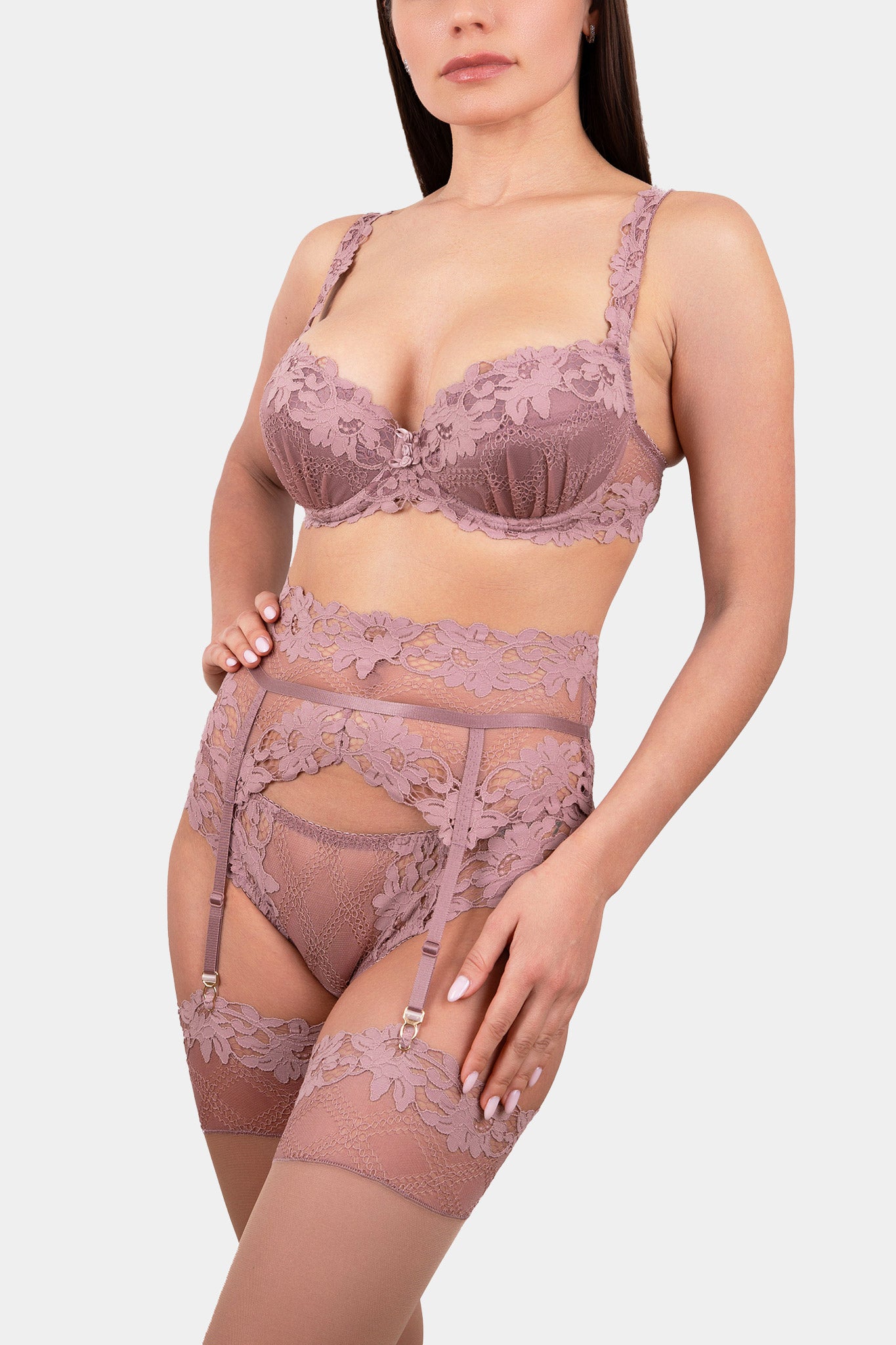 PUSH-UP BRA - DANIELLA - OLD ROSE
