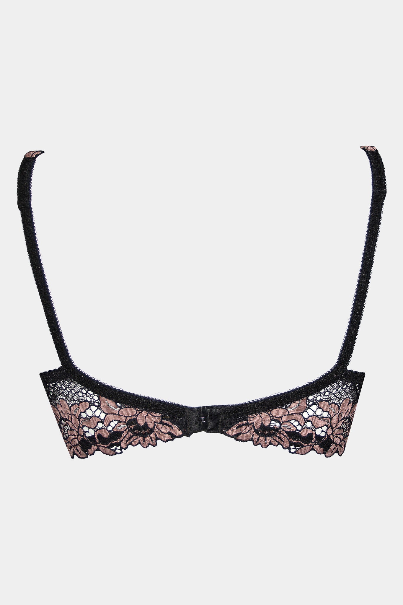 SOFT CUP BRA - DANIELLA - BLACK PINK