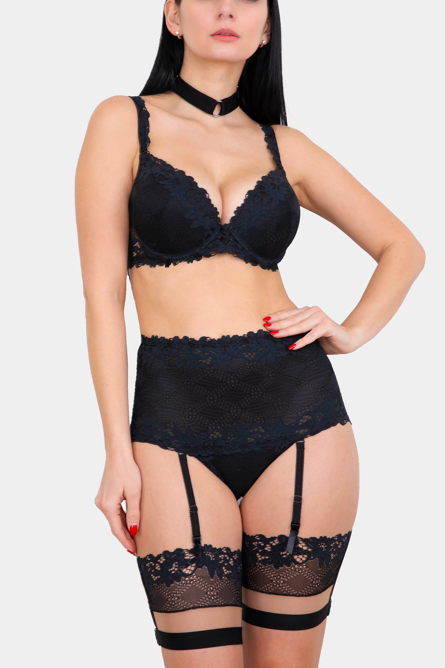 SUPER PUSH-UP - DANIELLA - BLACK