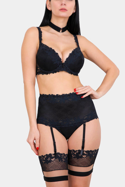 SUPER PUSH-UP - DANIELLA - BLACK