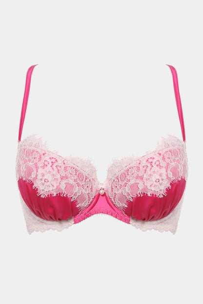 PUSH-UP BRA - MOZART - PINK/MILK