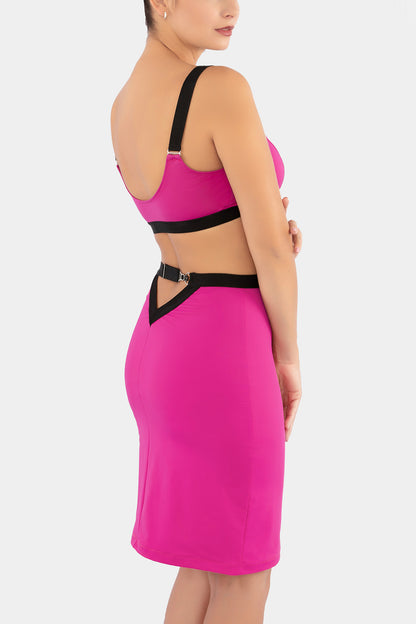 SKIRT SWIM - BLOSSOM - FUCHSIA
