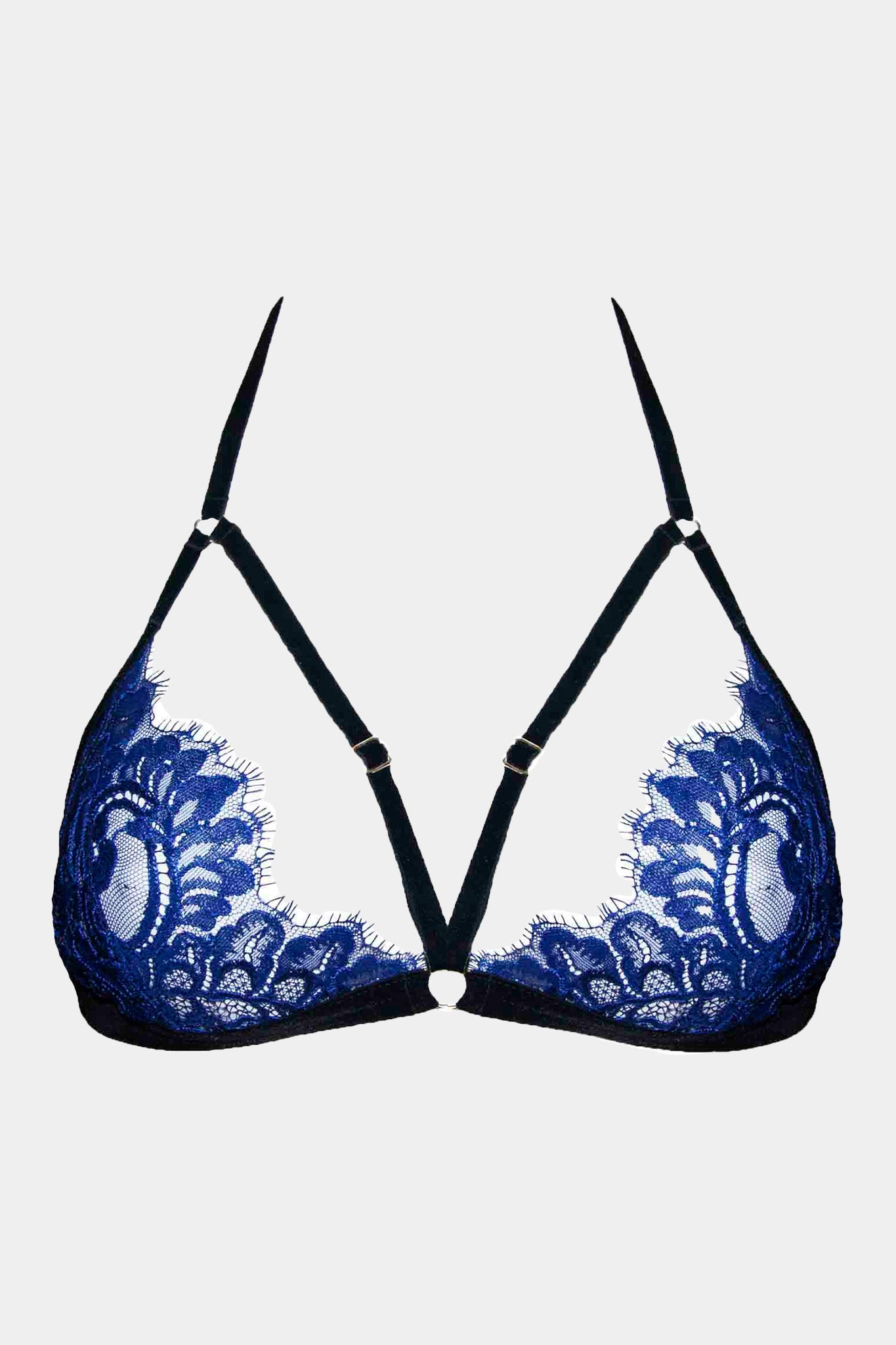 TRIANGLE BRA - LABELIA - BLUE