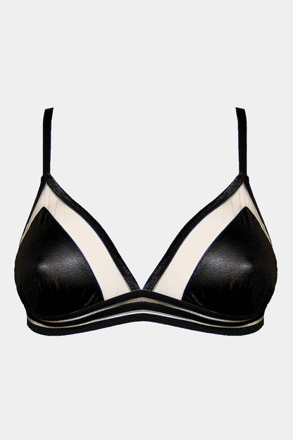 TRIANGLE BRA - APHRODITE - BLACK