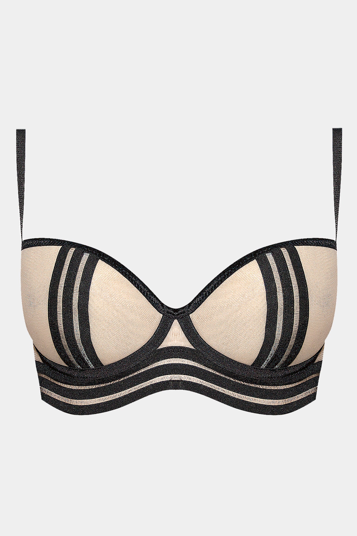 PUSH-UP BRA - KYLIE - BLACK