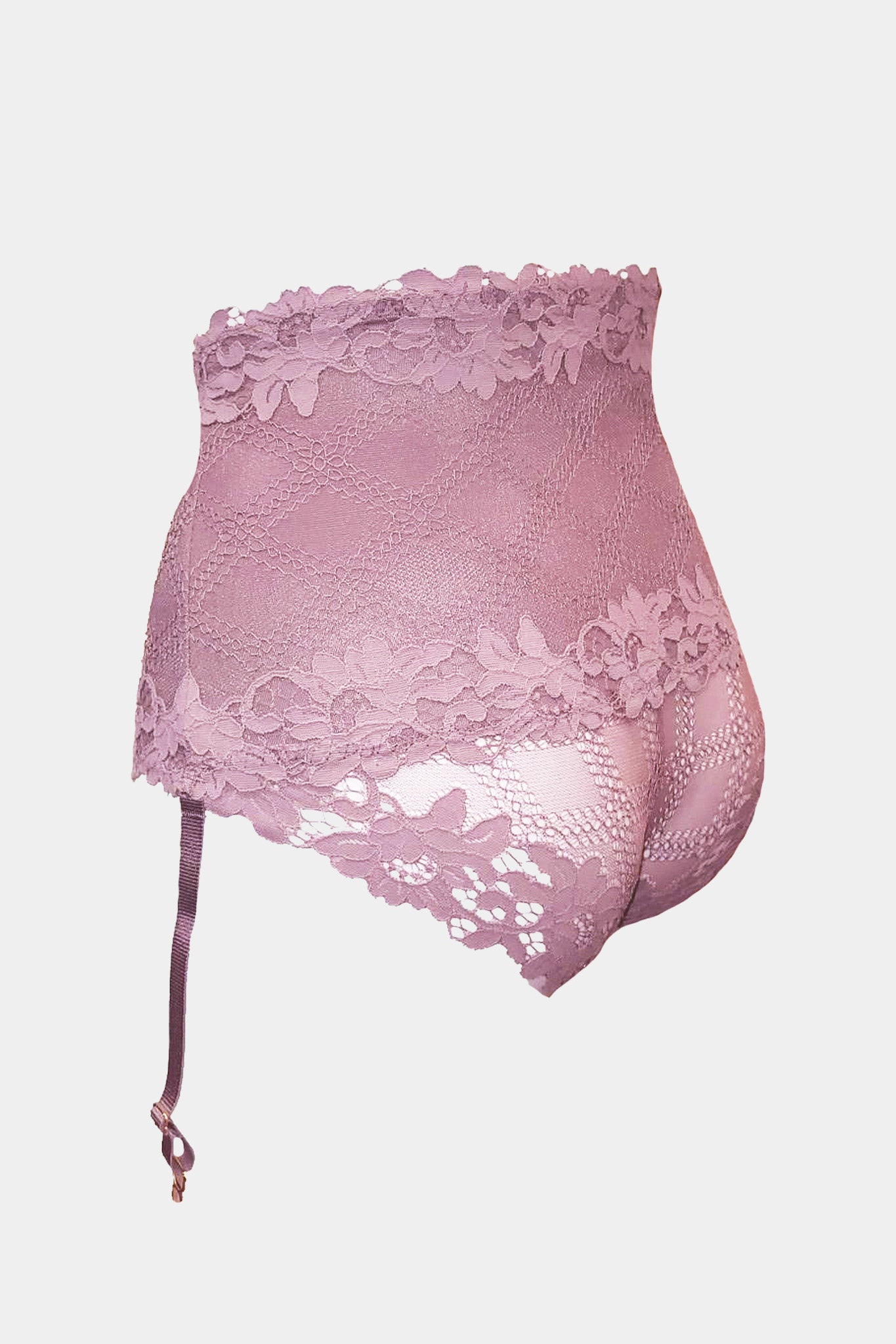HIGH-WAIST PANTY - DANIELLA - OLD ROSE