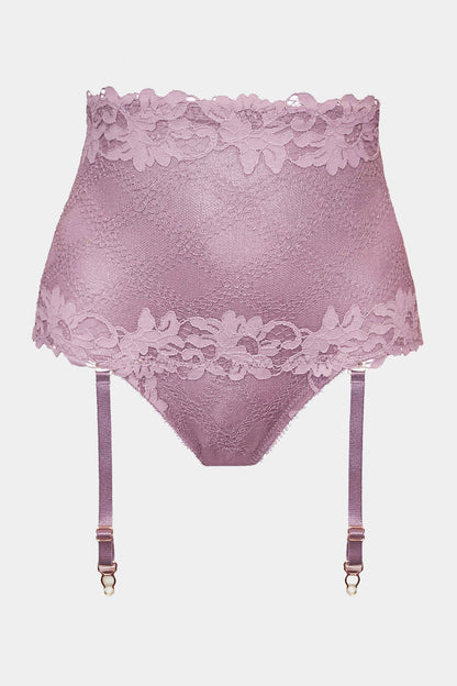 HIGH-WAIST PANTY - DANIELLA - OLD ROSE