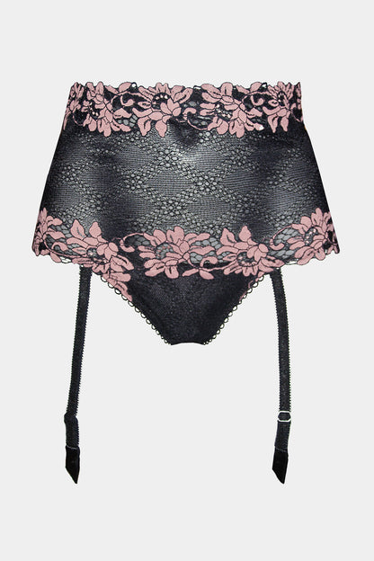 HIGH-WAIST PANTY - DANIELLA - BLACK PINK