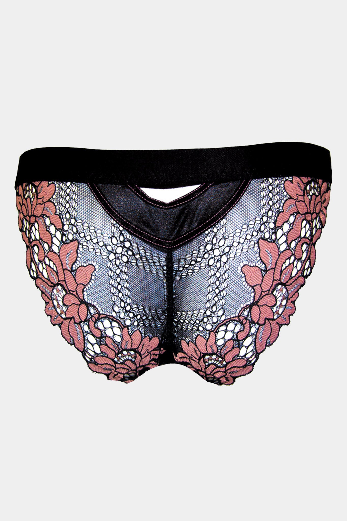 Panty - HENRIETTA - SCHWARZ ROSA