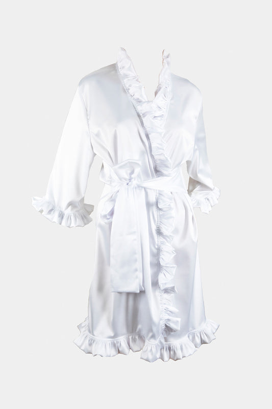 KIMONO SHORT - HALAT - WHITE