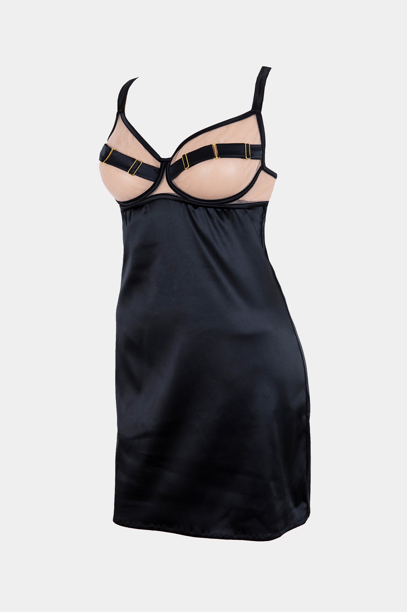 BABYDOLL - ROYAL SAPPHIRE - BLACK