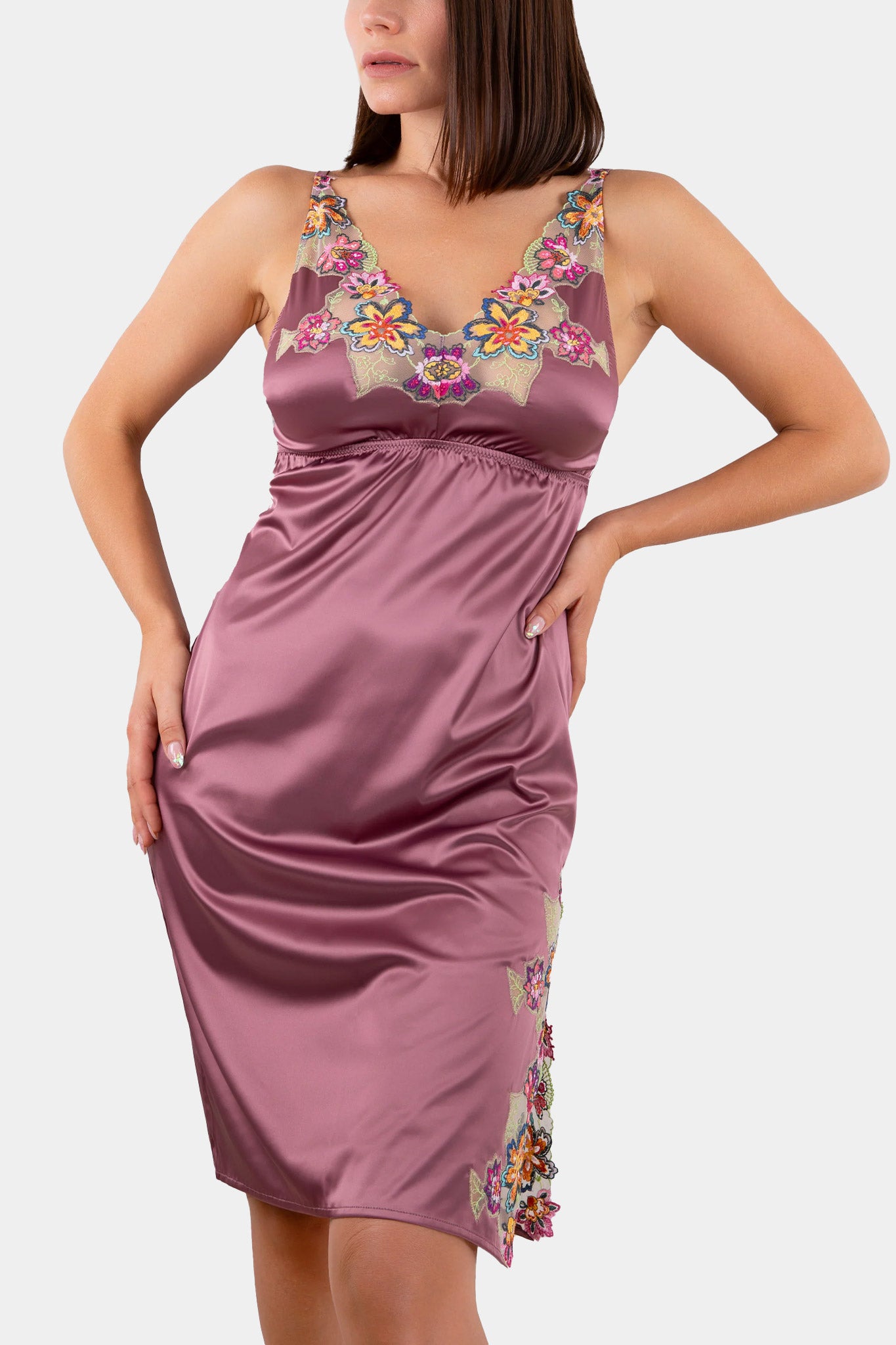 SUMMER SOUL - OLD ROSE - NIGHT DRESS