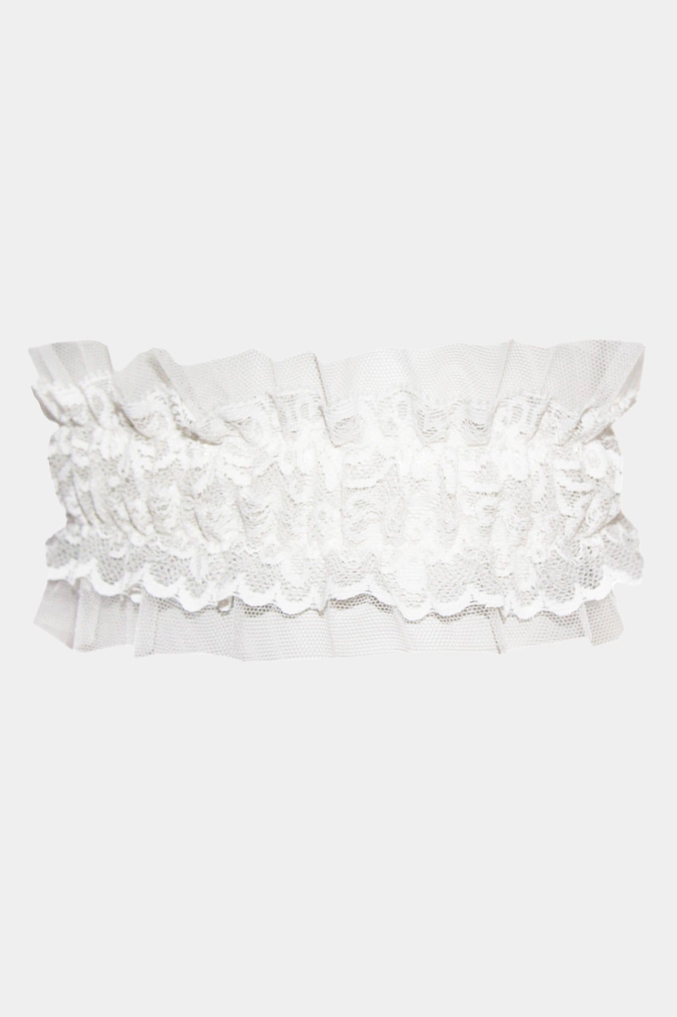 GARTER - ANDREA - PINK/MILK