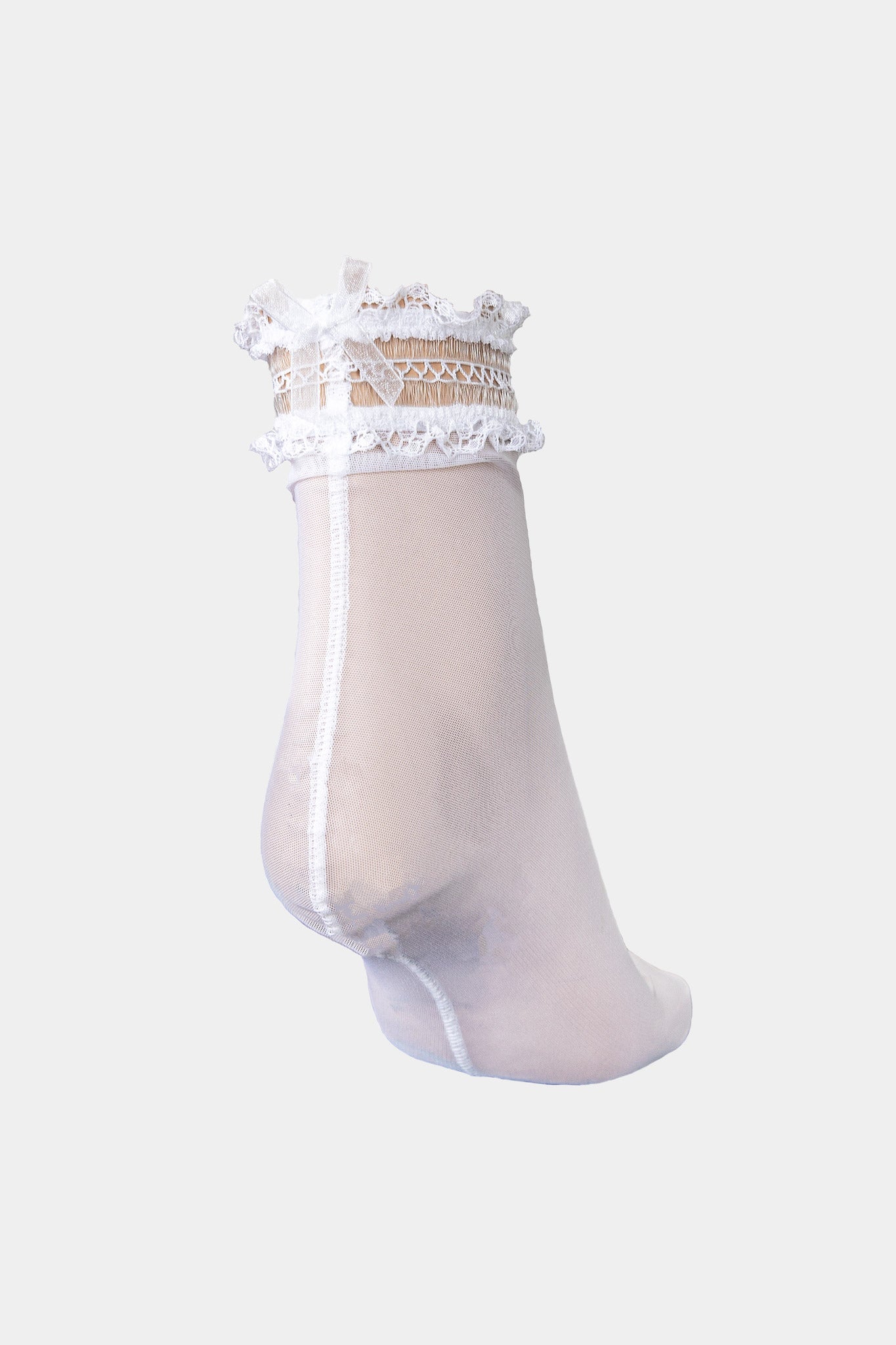 SOCKS - GLAMOUR - WHITE