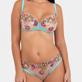 Summer Soul - Blue - Soft cup wired bra