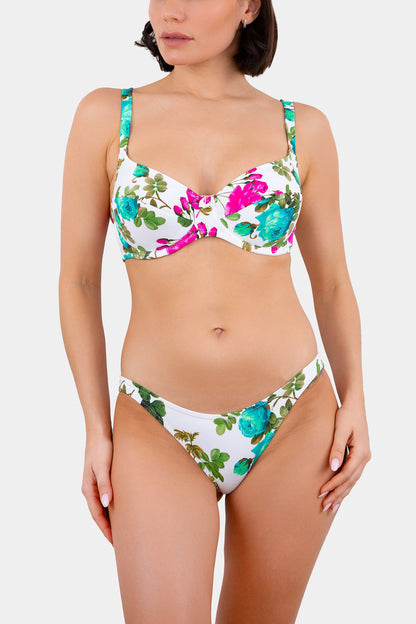 Hipster SWIM - ROSALINDA - WEISSER PRINT