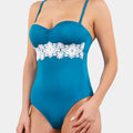 SWIM - NICOLINE - BLUE - ONE PIECE