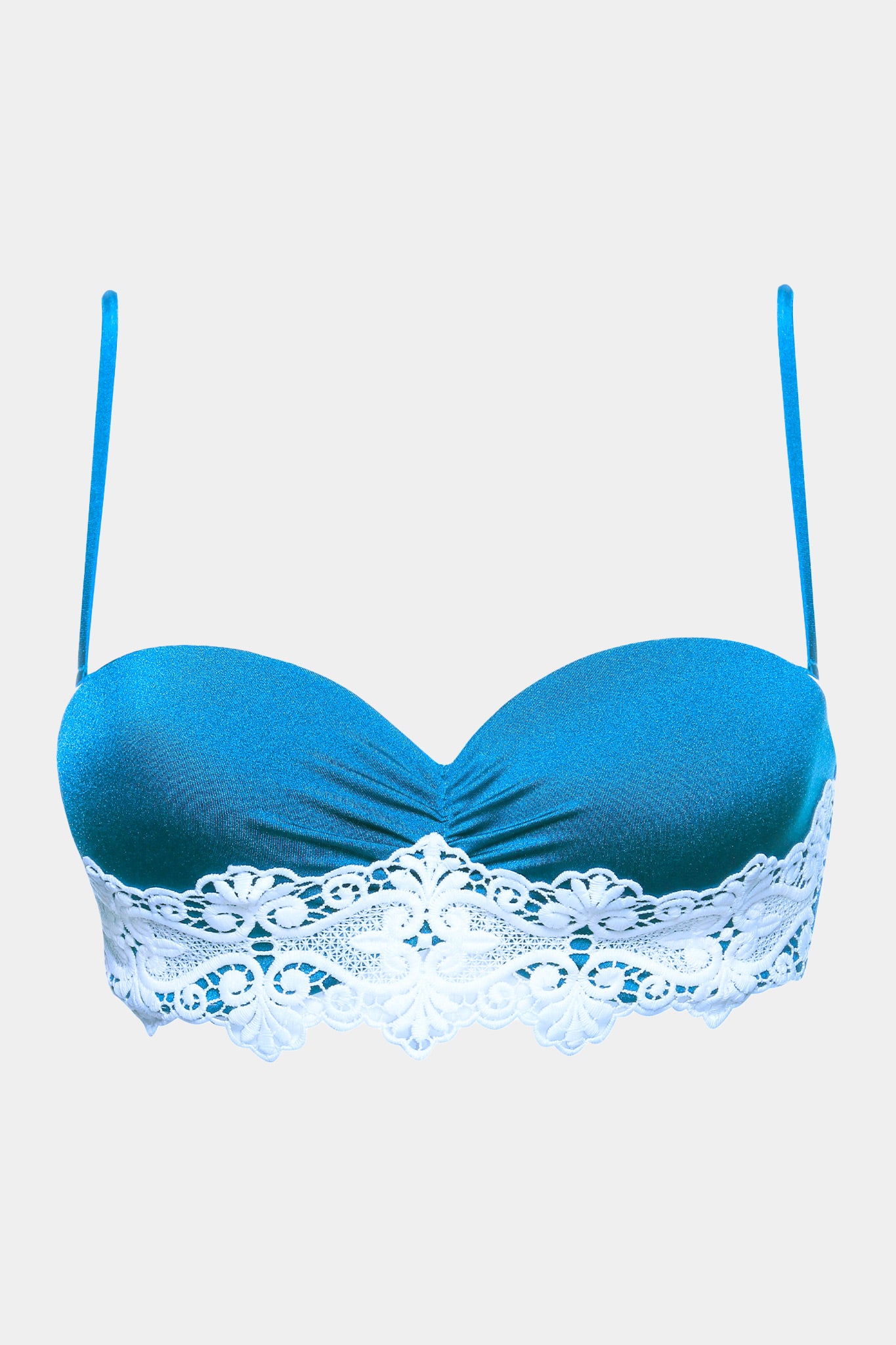 BALKONETTE BRA SWIM - NICOLINE - BLUE