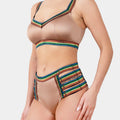 SWIM - GALAXY - NUDE - HIGH-WAISTED PANTY