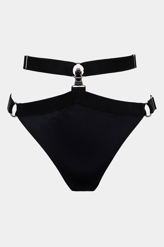 HIPSTER SWIM - BLOSSOM - BLACK
