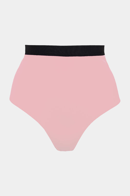 HIGH WAISTED PANTY SWIM - BLOSSOM - PINK
