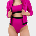 SWIM - BLOSSOM - FUCHSIA - RASHGUARD