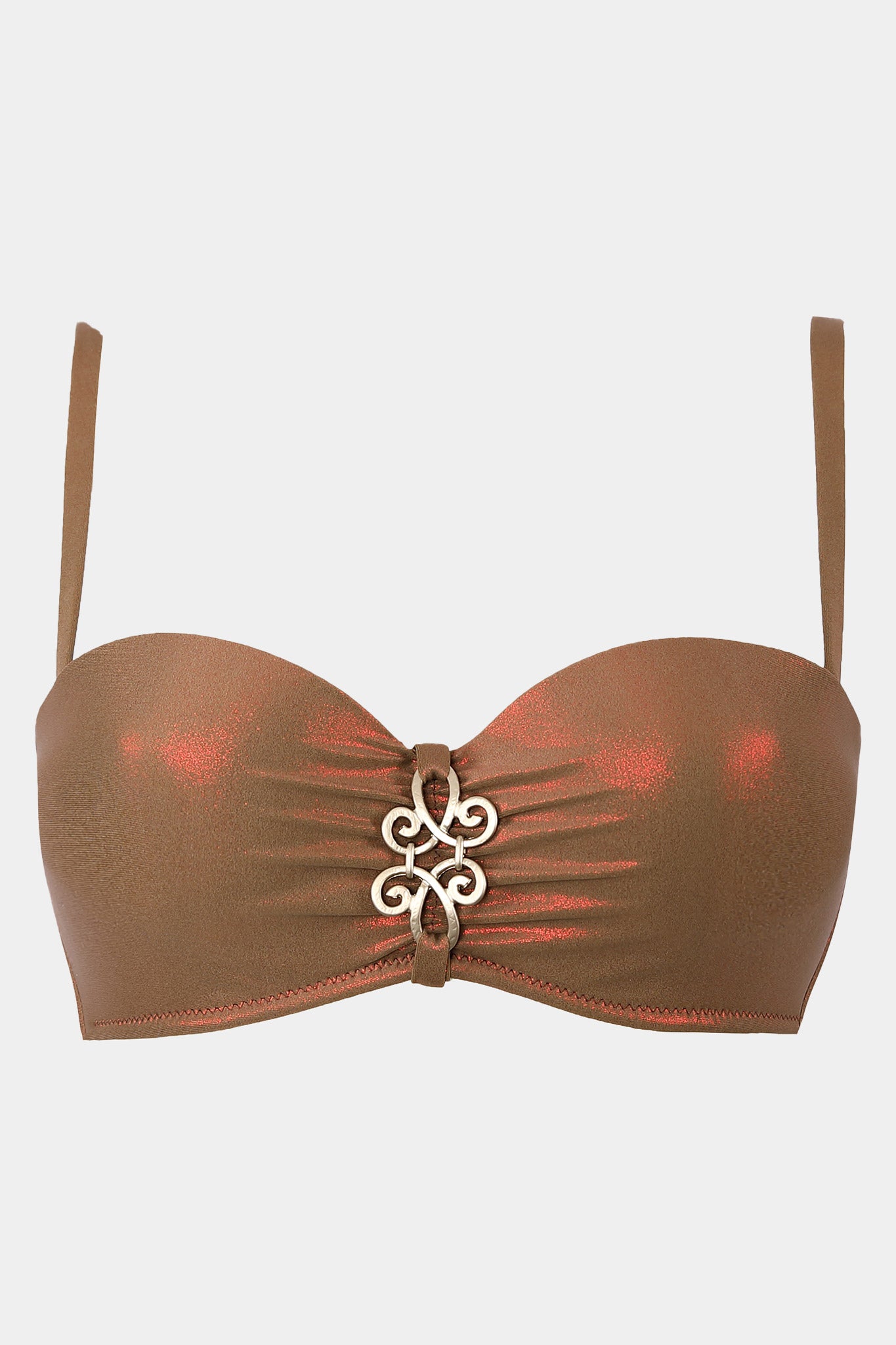 BALKONETTE BRA SWIM - TENERIFE - BRONZE