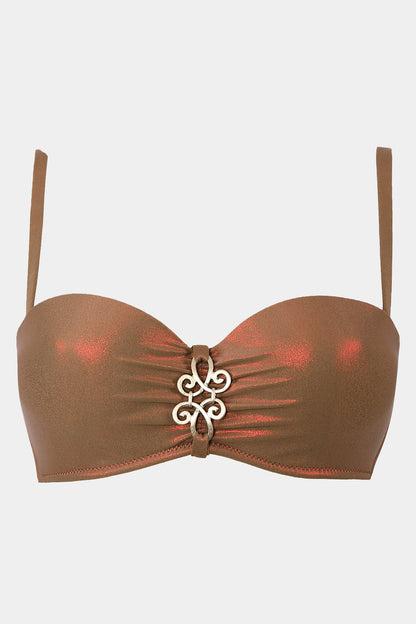 BALKONETTE BRA SWIM - TENERIFE - BRONZE