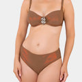 SWIM - TENERIFE - BRONZE - HIGH-WAISTED PANTY