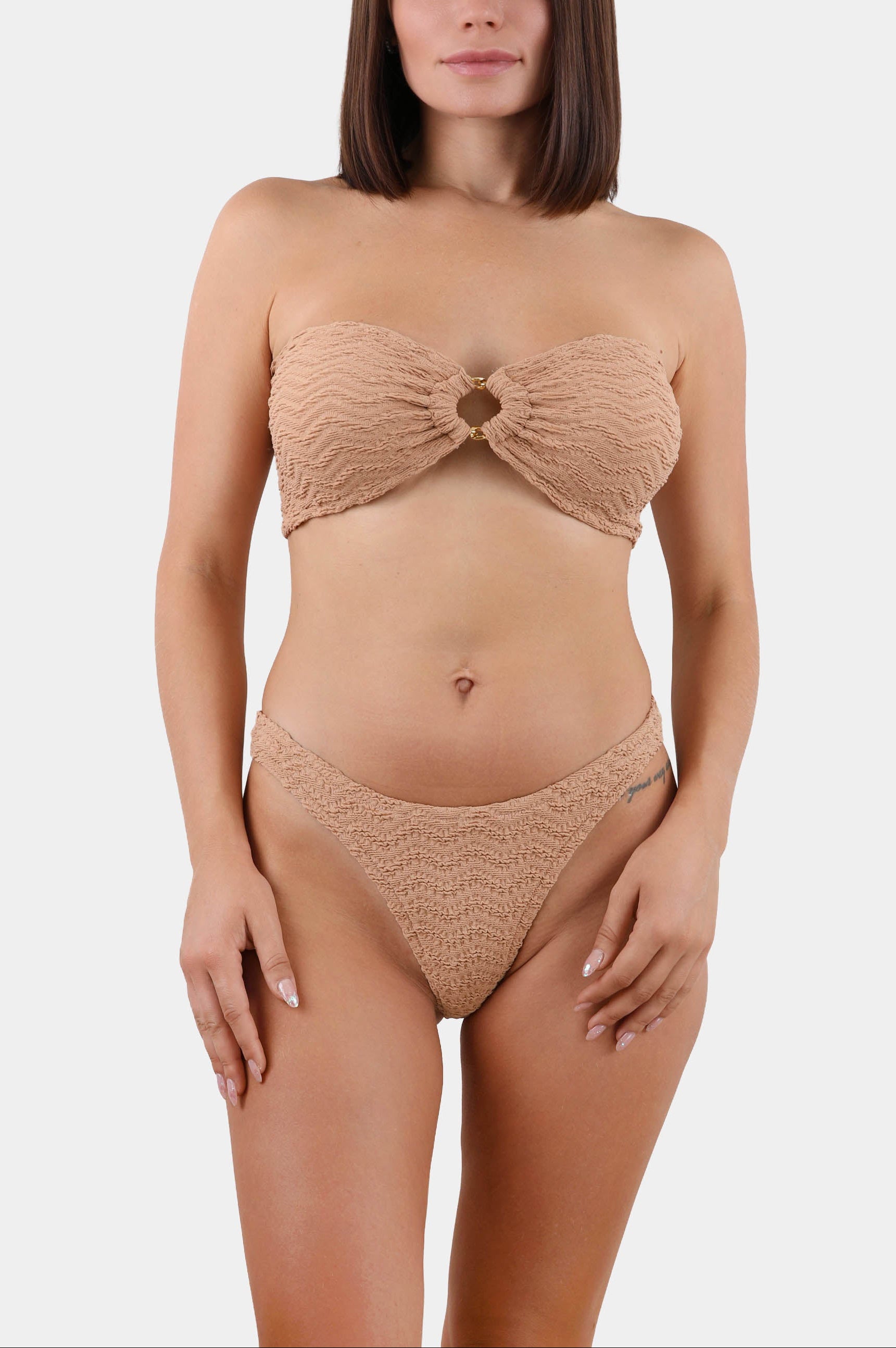 Nude Noir – Melns – Bikini peldkostīma tops