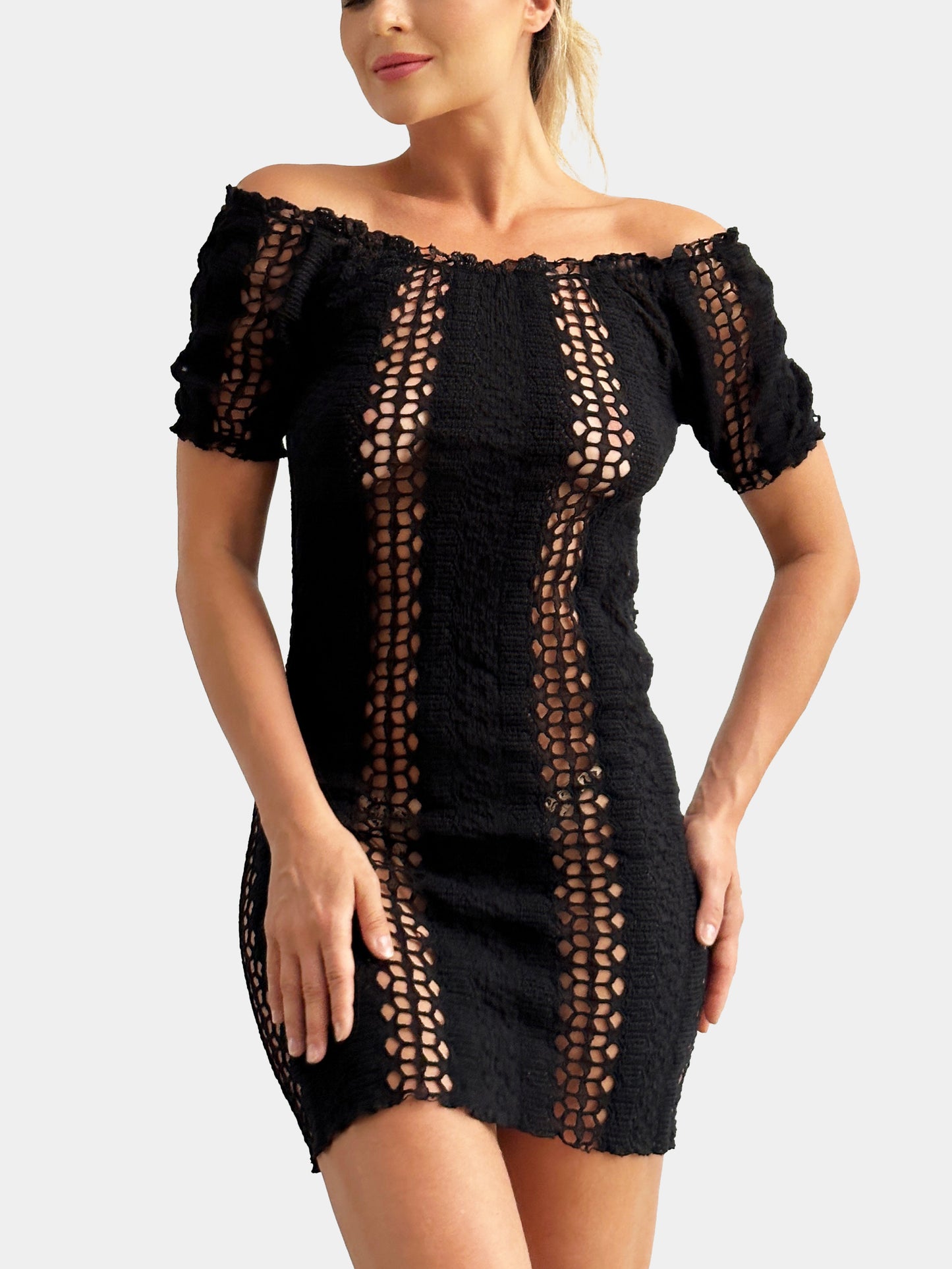 TUNIC - UNDINA - BLACK