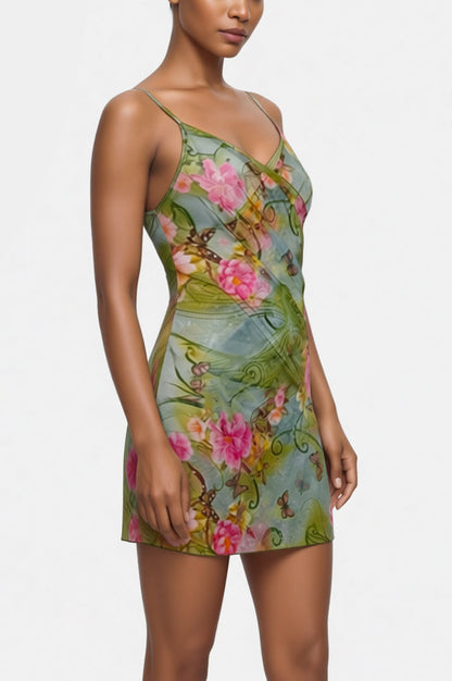 SUN ON THE BEACH - GREEN - TUNIC