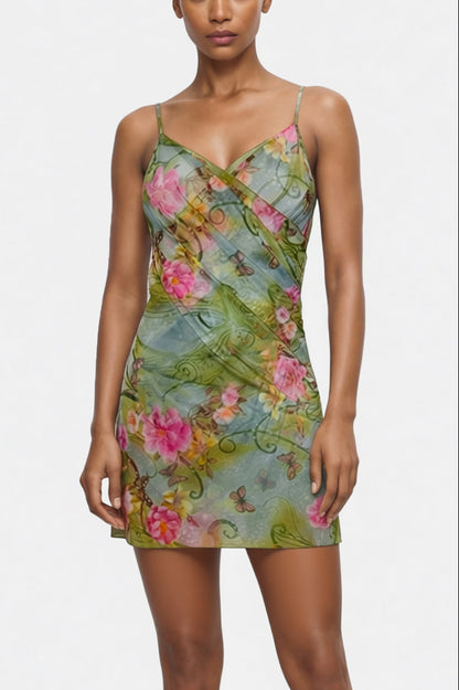 SUN ON THE BEACH - GREEN - TUNIC