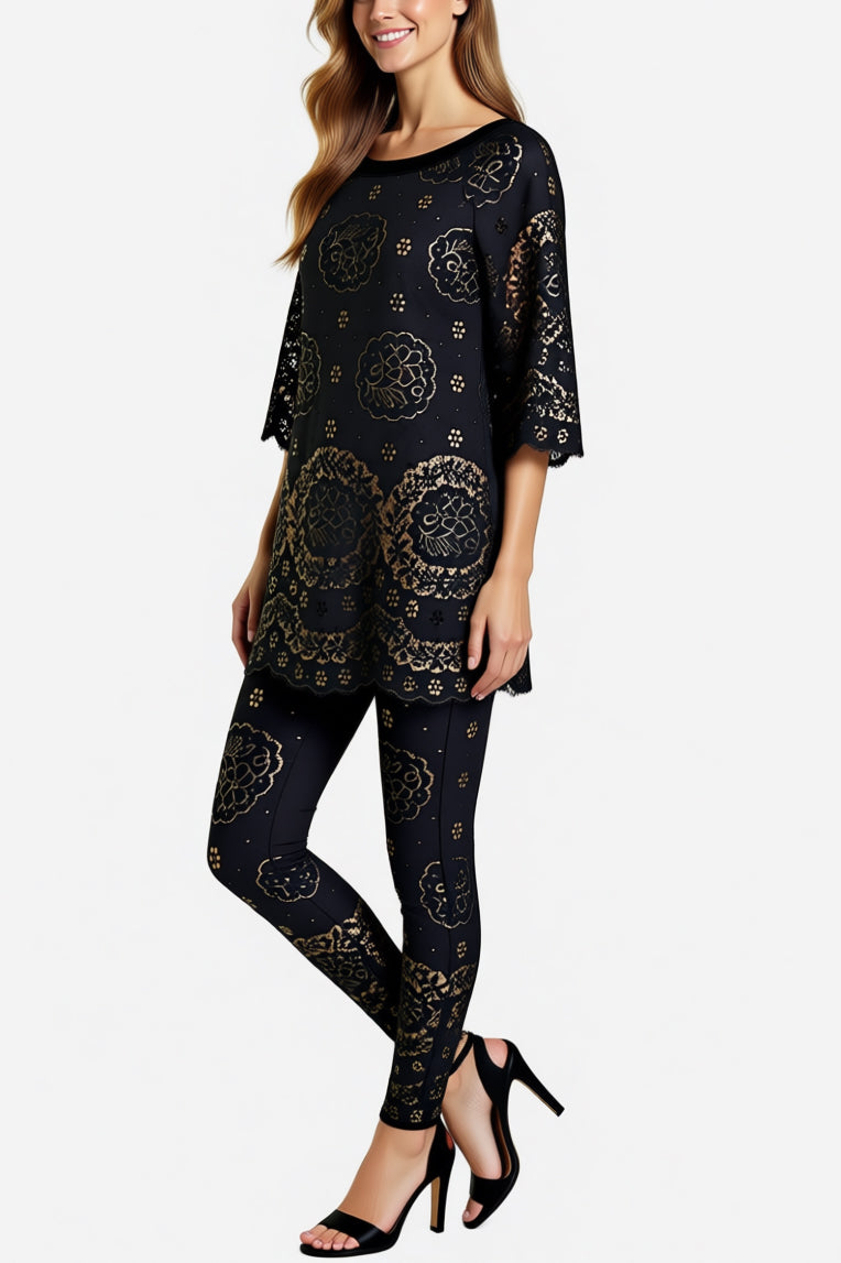 EMILIA - BLACK - LEGGINGS