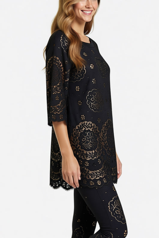 EMILIA - BLACK - TUNIC