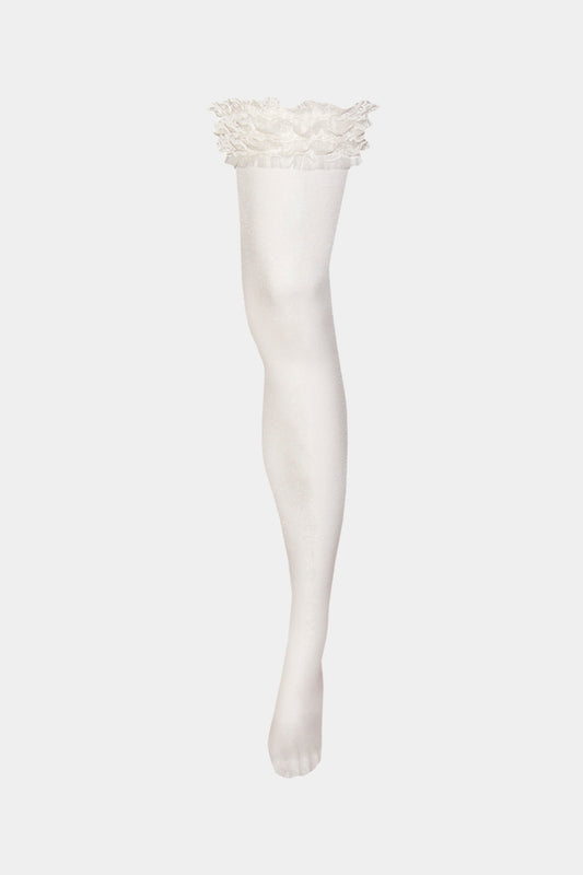 STOCKINGS - ANDREA - PINK/MILK
