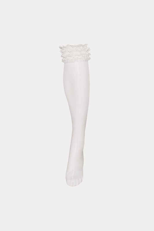 LONG SOCKS - ANDREA - PINK/MILK
