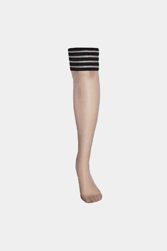 Lange Socken - KYLIE - HAUT/SCHWARZ