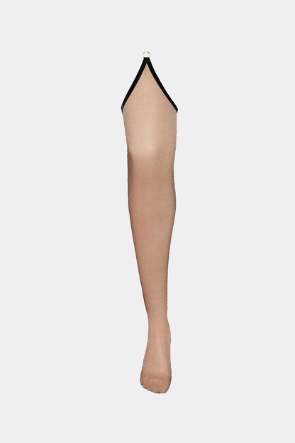 STOCKINGS - APHRODITE - SKIN/BLACK