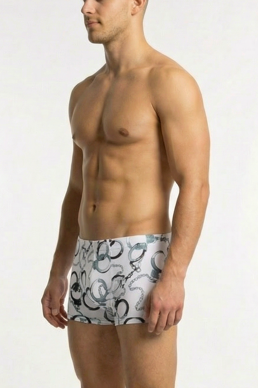 Boxer - Print - Men’s Designer Print Boxer Briefs – Soft & Comfortable