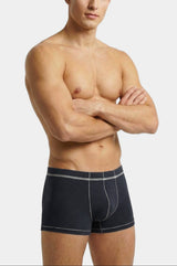 Boxer - Black - Men’s viscose Boxer Briefs – Soft & Comfortable Fit