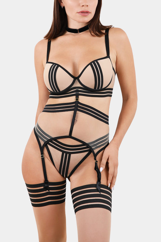 KYLIE - BLACK - BRA PUSH-UP