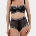 VERONA - BLACK - PANTY