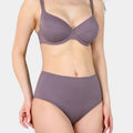 Catrina - Dusty mauve - High-waisted panty