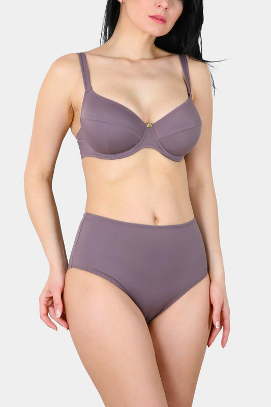 SWIM - CATRINA - PEPEL - HIGH-WAISTED PANTY