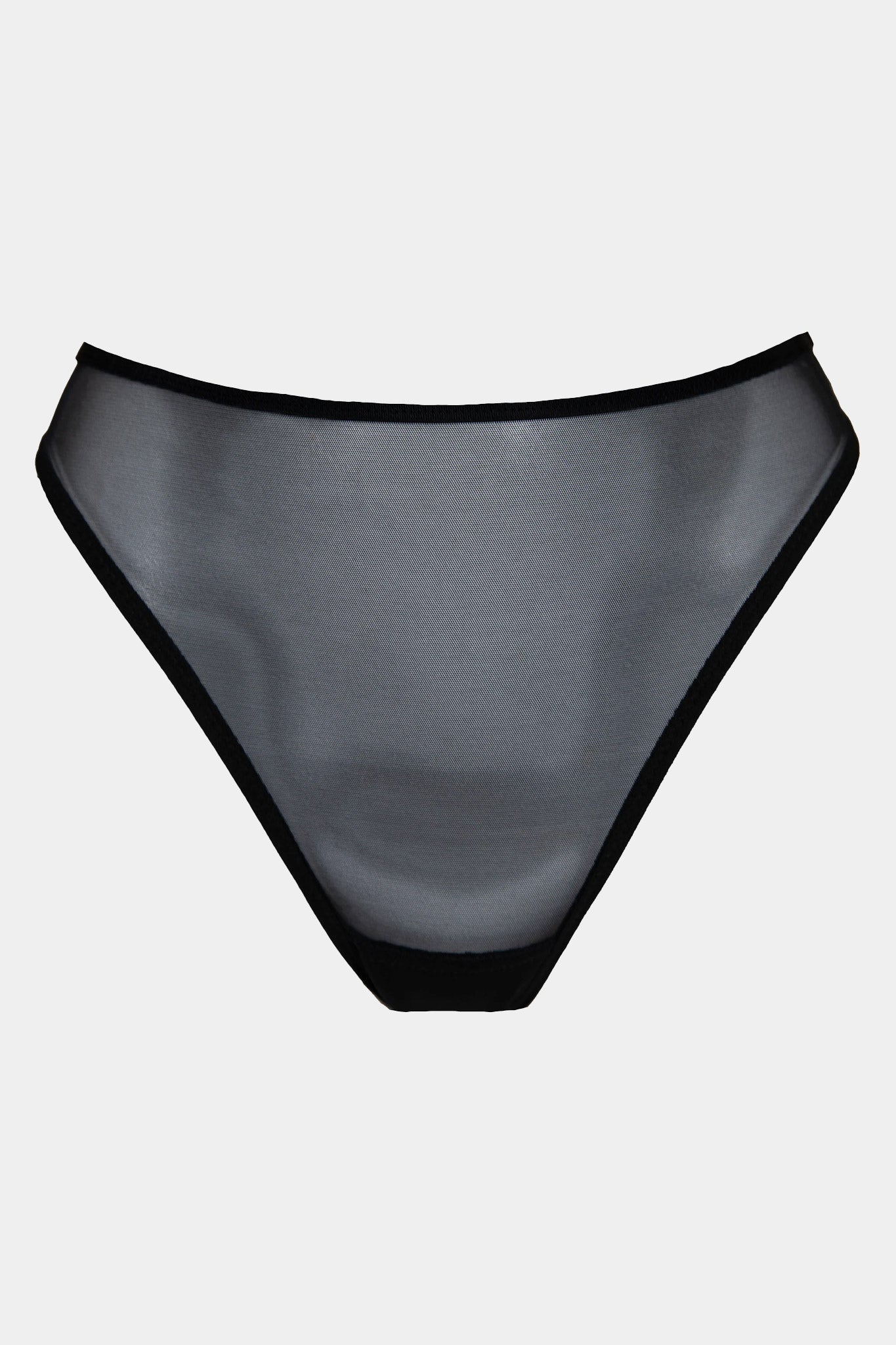 PANTY - COFFEE LATTE - BLACK