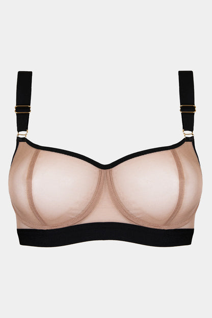 SOFT CUP BRA - COFFEE LATTE - COFFEE BLACK