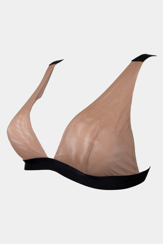 TRIANGLE BRA - COFFEE LATTE - COFFEE BLACK